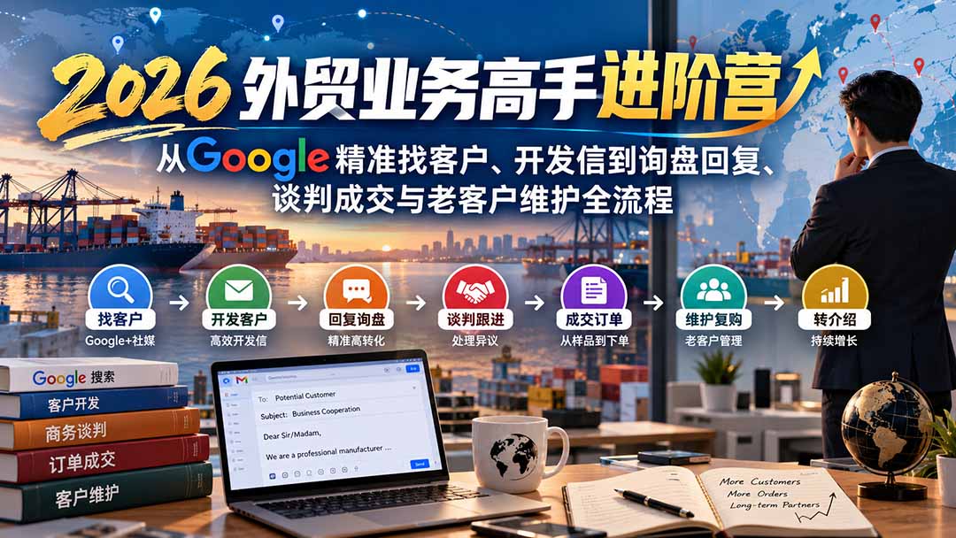 (20690期)2026外贸业务高手进阶营:从Google精准找客户、开发信到询盘回复、谈判成交与老客户维护全流程 20260928050124-6ab9f4a466ffa.jpg