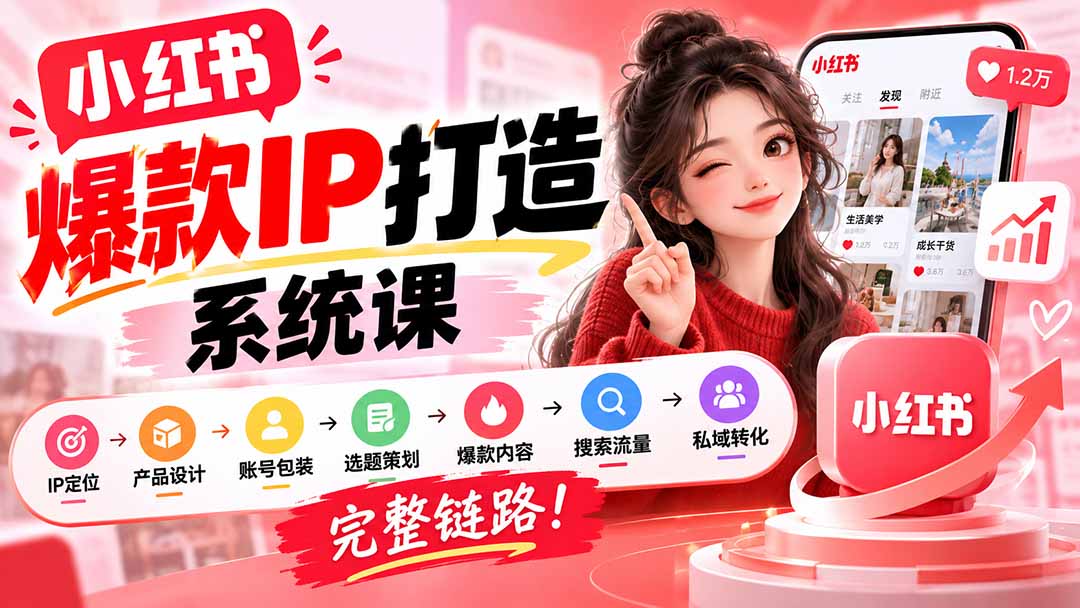 (20711期)【无水印】小红书爆款IP打造课:IP定位→产品设计→账号包装→选题策划→爆款内容→搜索流量→私域转化,完整链路 20260929030122-6abb2a02bf9b2.jpg