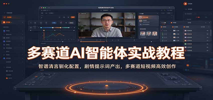 多赛道AI智能体实战教程:智谱清言驯化配置,剧情提示词产出,多赛道短视频高效创作 20261002170103-6abfe34fe2adc.jpg