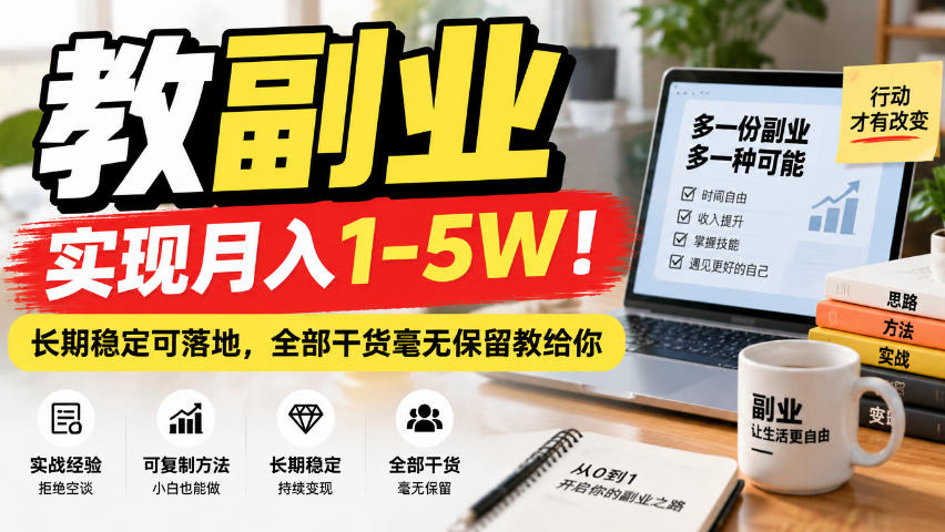 (20806期)“教副业”实现月入1-5W!长期稳定可落地,全部干货毫无保留教给你 20261004070056-6ac1f9a83ea71.jpg