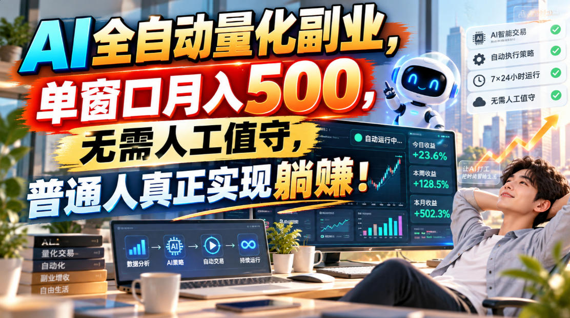 (20826期)AI全自动量化副业,单窗口月入500,无需人工值守,普通人真正实现躺賺! 20261005070031-6ac34b0f0e053.jpg
