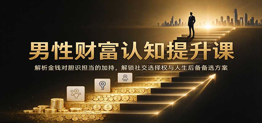 男性财富认知提升课:解析金钱对胆识担当的加持,解锁社交选择权与人生后备备选方案 20261008050052-6ac72384c2614.jpg