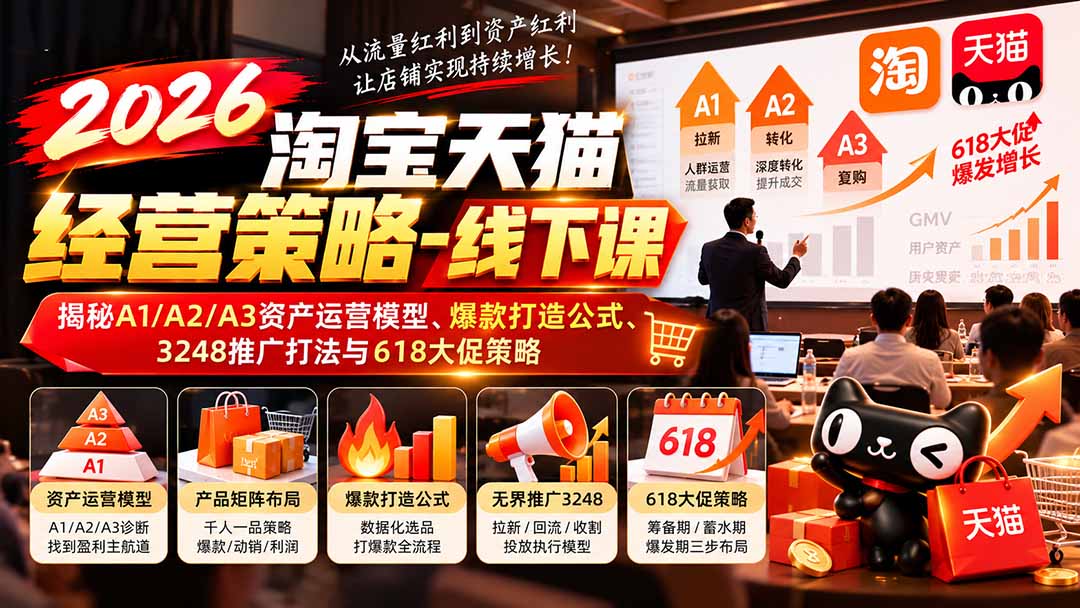 (20912期)2026淘宝天猫经营策略-线下课:揭秘A1/A2/A3资产运营模型、爆款打造公式、3248推广打法与618大促策略 20261011130037-6acb887593f0f.jpg