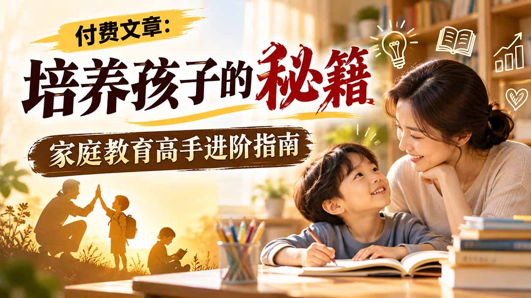 (20919期)付费文章:培养孩子的秘籍,家庭教育高手进阶指南 20261012050139-6acc69b3c099f.jpg