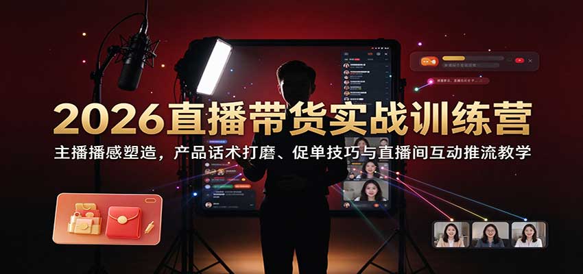 2026直播带货实战训练营:主播播感塑造,产品话术打磨、促单技巧与直播间互动推流教学 20261015070048-6ad07a20f18ff.jpg