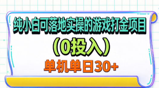 纯小白可落地实操的游戏打金项目(0投入)单机单号30+ 20261016050143-6ad1afb700e2a.png
