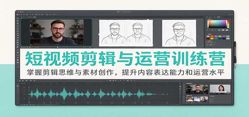 短视频剪辑与运营训练营:掌握剪辑思维与素材创作,提升内容表达能力和运营水平 20261016050216-6ad1afd8aeb0a.jpg
