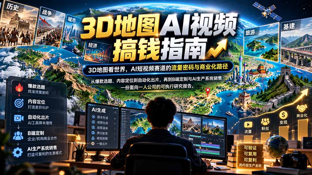 (21181期)3D地图AI视频搞钱指南,3D地图看世界,AI短视频赛道的流量密码与商业化路径【文档】 20261027050148-6ae0303caaae1.jpg