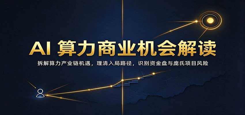 AI算力商业机会解读:拆解算力产业链机遇,理清入局路径,识别资金盘与庞氏项目风险 20261027170103-6ae0d8cf991d2.jpg