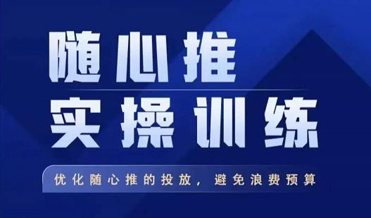 mp1092期-飞哥·随心推实操训练，优化随心推投放，避免浪费预算(掌握随心推投放技巧，提升直播带货效果)