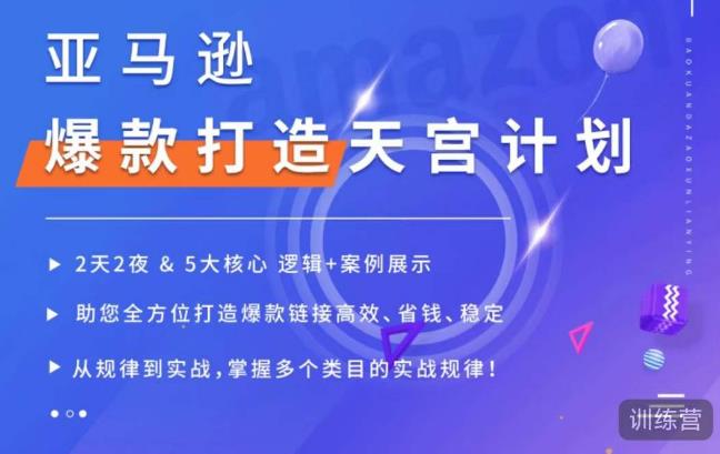 mp1505期-亚马逊爆款打造天宫计划，5大核心逻辑+案例展示，助你全方位打造爆款链接高效、省钱、稳定(亚马逊爆款打造天宫计划5大核心逻辑+案例展示助你成为销售冠军)