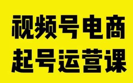mp3593期-视频号电商起号运营课，教新人如何自然流起号，助力商家0-1突破(视频号电商起号运营课助力新商家实现0-1突破)