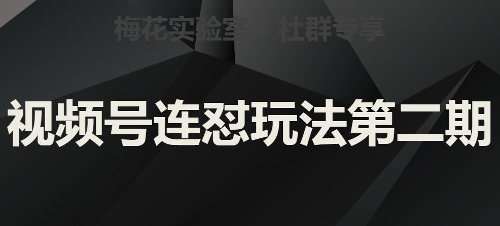 mp3658期-梅花实验室社群视频号连怼玩法第二期，实操讲解全部过程(深度解析梅花实验室社群视频号连怼玩法第二期实操全过程)