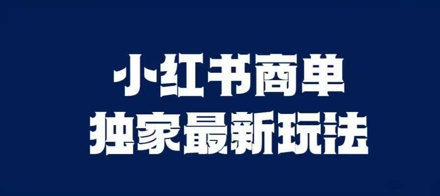 mp3685期-小红书商单最新独家玩法，剪辑时间短，剪辑难度低，能批量做号【揭秘】(小红书商单最新独家玩法揭秘)