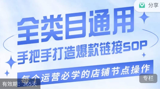 mp4247期-单品爆款打造实操运营，单品爆款从“0”-“1”手把手演练运营步骤(“从理论到实践详解单品爆款打造的全过程”)