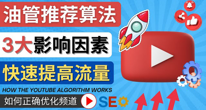 （4340期）YouTube视频推荐算法 (Algorithm ) 详解YouTube推荐机制，帮你获得更多流量(掌握YouTube推荐算法，助力频道流量与订阅双增长)