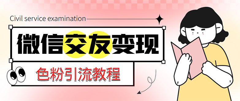 （5273期）微信交友变现项目，吸引全网LSP男粉精准变现，小白也能轻松上手，日入500+(微信交友变现项目全网LSP男粉精准变现，小白也能轻松上手)
