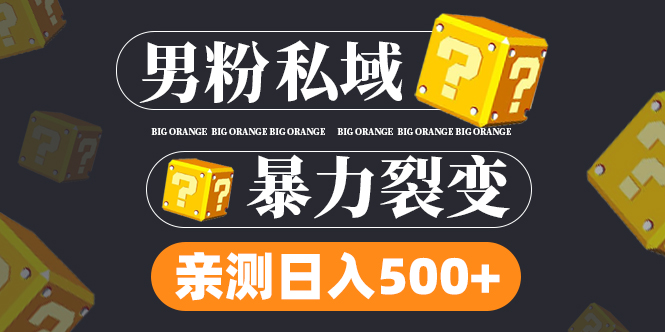 （6677期）男粉项目，一个作品变现1000+，新渠道新玩法，一部手机实现月入过万(全新渠道新玩法，一部手机实现月入过万)