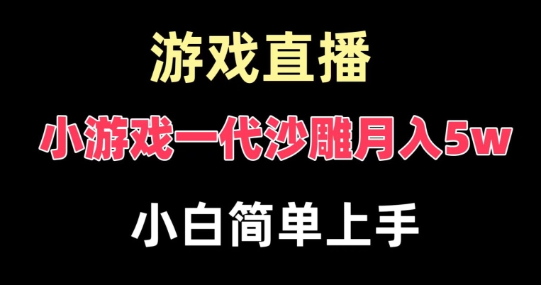 mp6013期-玩小游戏一代沙雕月入5w，爆裂变现，快速拿结果，高级保姆式教学
