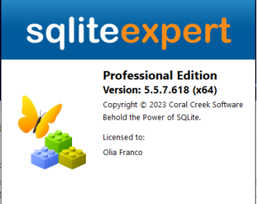 SQLite Expert Professional v5.5.7.618 解锁版 (数据库开发管理)