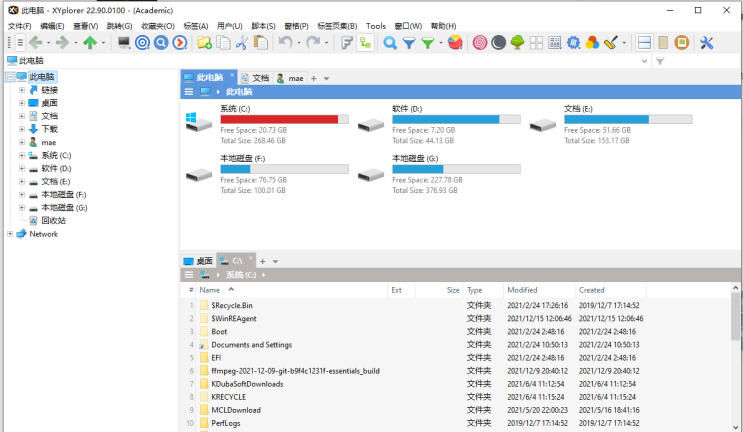 XYplorer v24.60.0100 解锁版 (多标签文件管理器增强工具)