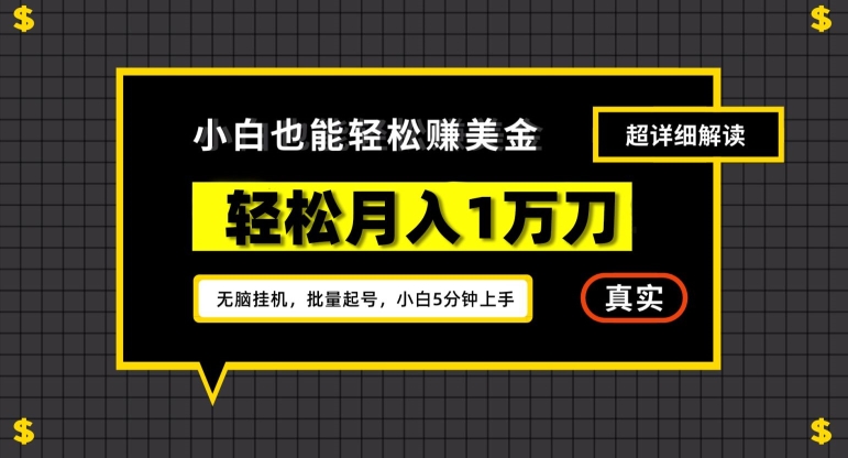mp6495期-谷歌看广告撸美金2.0，无脑挂机，多号操作，月入1万刀