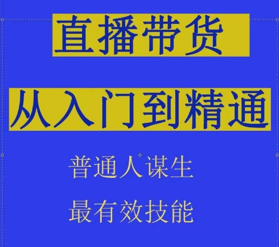 mp7691期-2024抖音直播带货直播间拆解抖运营从入门到精通，普通人谋生最有效技能