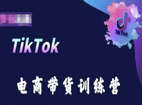 mp8132期-TikTok电商带货训练营，跟随时代潮流，跨境掘金