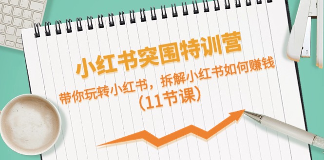 fy4128期-小红书突围特训营，拆解小红书如何赚钱，带你玩转小红书（11节课）