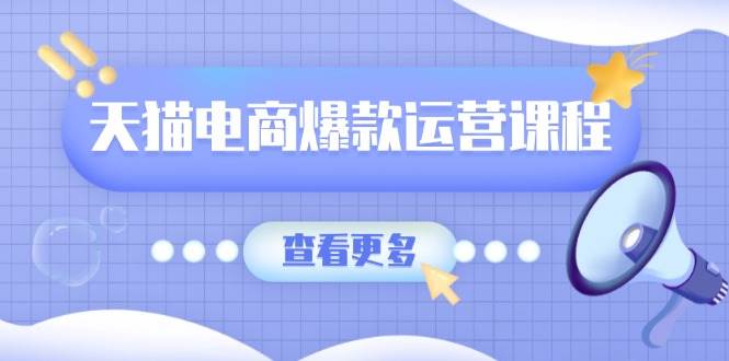 fy9905期-天猫电商爆款运营课程，爆款卖点提炼与流量实操，多套模型全面学习