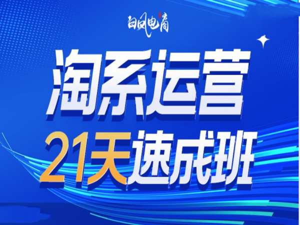 mp15002期-淘系运营21天速成班35期，年前最后一波和2025方向