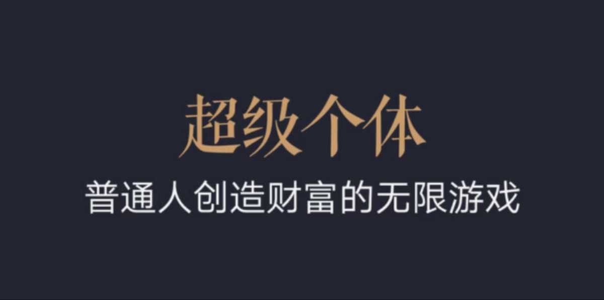 mp15006期-超级个体：2024-2025翻盘指南，普通人创造财富的无限游戏