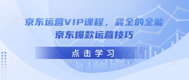 mp16290期-京东运营VIP课程，最全的全能京东爆款运营技巧