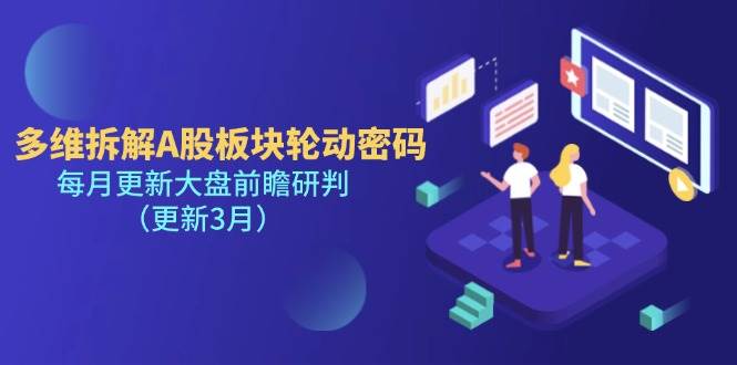 fy12367期-多维拆解A股板块轮动密码，每月更新大盘前瞻研判（更新3月）
