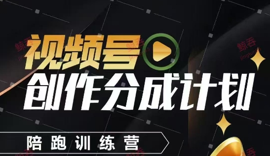 mp22188期-视频号创作分成计划陪跑训练营，手把手教会你如何制作视频，细水长流型项目