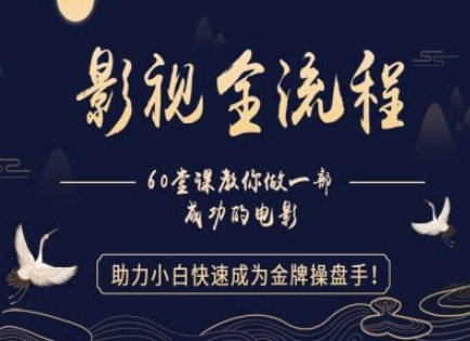 mp23572期-【影视全流程】教你做一部成功的电影，助力小白快速成为金牌操盘手