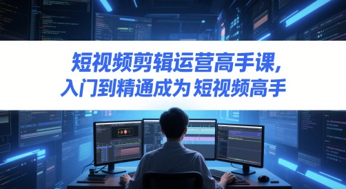 mp24272期-短视频剪辑运营高手课，入门到精通成为短视频高手