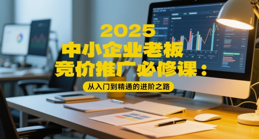 mp24673期-2025中小企业老板竞价推广必修课：从入门到精通的进阶之路