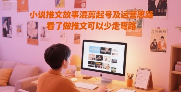 mp25922期-小说推文故事混剪起号及运营思路，看了做推文可以少走弯路