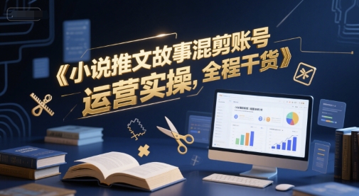 mp26366期-小说推文故事混剪账号运营实操，全程干货