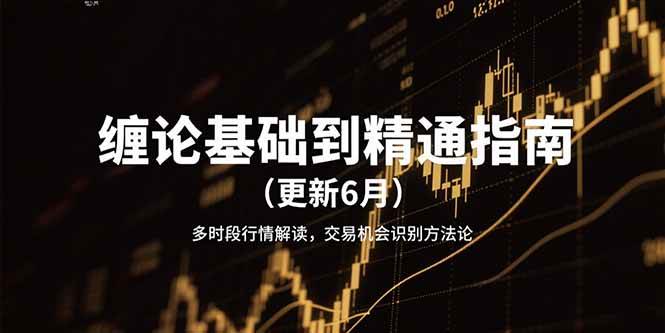 fy14945期-缠论基础到精通指南（更新6月）多时段行情解读，交易机会识别方法论