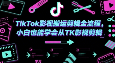 mp27516期-TikTok影视搬运剪辑全流程，小白也能学会从TK影视剪辑