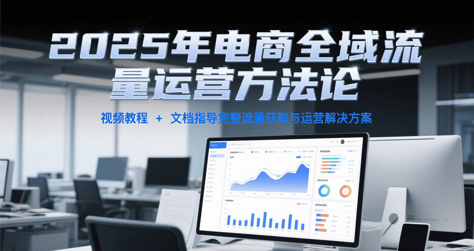 fy15338期-2025年电商全域流量运营方法论，视频教程+文档指导完整流量获取与运营解决方案