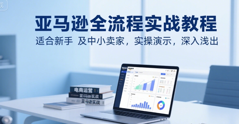 mp30323期-亚马逊全流程实战教程，适合新手及中小卖家，实操演示，深入浅出