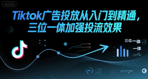 mp30645期-Tiktok广告投放从入门到精通，三位一体加强投流效果