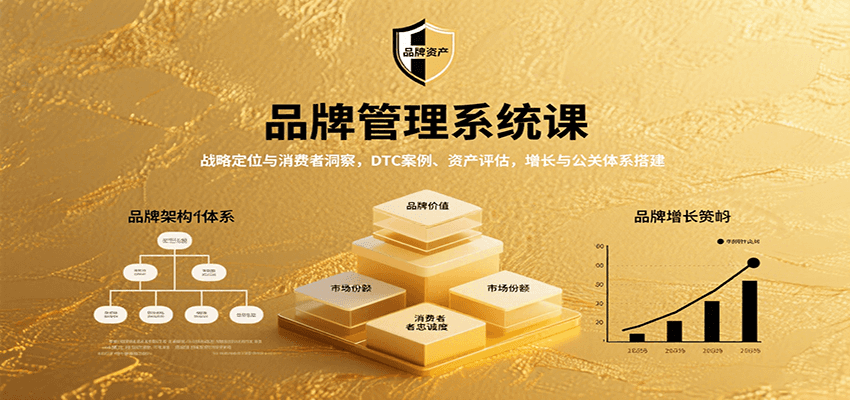 fy17281期-品牌管理系统课：战略定位与消费者洞察，DTC案例、资产评估，增长与公关体系搭建