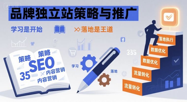 mp34148期-品牌独立站策略与推广，学习是开始，落地是王道