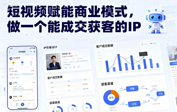 mp36613期-短视频赋能商业模式，做一个能成交获客的IP