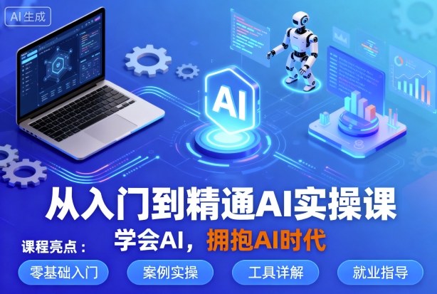 mp37233期-从入门到精通AI实操课，学会AI，拥抱AI时代