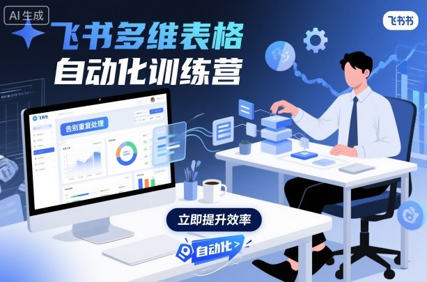 mp39104期-飞书多维表格自动化训练营，手把手教你告别重复处理，用多维表格开启高效办公新模式